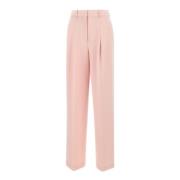 Roze Admiral Japanse Crepe Broek Theory , Pink , Dames