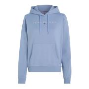 Blauwe Hoodie Tommy Jeans , Blue , Heren