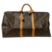 Pre-owned Canvas louis-vuitton-bags Louis Vuitton Vintage , Brown , Da...