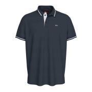 Blauw Polo Shirt - Korte Mouw Tommy Jeans , Blue , Heren