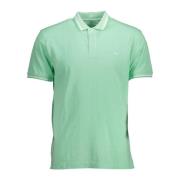 Groen Katoenen Poloshirt met Contrasterende Details Harmont & Blaine ,...