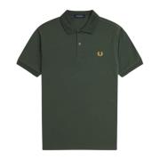 Groene T-shirts en Polos, De Shirt Fred Perry , Green , Heren