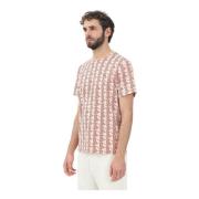 Iconische Franse elegantie in beweging T-shirt Lacoste , Multicolor , ...