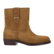 Sepia Gesloten Neuslaarzen Isabel Marant , Brown , Dames