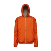 Jacques Plus.2 Double Omkeerbare Lichtgewicht Jas K-Way , Orange , Her...