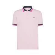 Roze T-shirts en Polos Sun68 , Pink , Heren