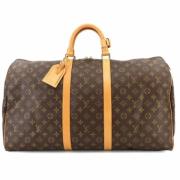 Pre-owned Canvas travel-bags Louis Vuitton Vintage , Brown , Unisex