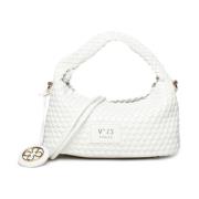 Witte Minibag met Stijl 73 V73 , White , Dames