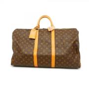 Pre-owned Canvas travel-bags Louis Vuitton Vintage , Brown , Unisex