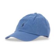 Klassieke Katoenen Baseballpet Blauw Polo Ralph Lauren , Blue , Heren