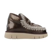 Winterlaarzen Eskimo Bounce Sneaker Mou , Brown , Dames