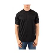 Stijlvol T-shirt voor mannen Emporio Armani , Black , Heren