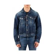 Stijlvolle Blouson Jas Dsquared2 , Blue , Heren