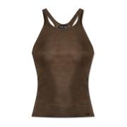 Zijden top Tom Ford , Brown , Dames