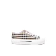 Beige W Trainer Schoenen Burberry , Beige , Dames