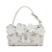 Witte Leren Handtas Bianco Marc Jacobs , White , Dames