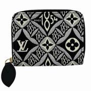 Pre-owned Canvas wallets Louis Vuitton Vintage , Black , Dames