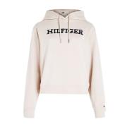 Hoodie Tommy Hilfiger , White , Dames