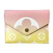 Pre-owned Canvas wallets Louis Vuitton Vintage , Multicolor , Dames