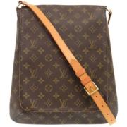 Pre-owned Canvas louis-vuitton-bags Louis Vuitton Vintage , Brown , Da...