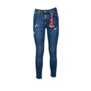 Klassieke Denim Jeans voor Heren Please , Blue , Dames