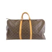 Pre-owned Canvas louis-vuitton-bags Louis Vuitton Vintage , Brown , Da...