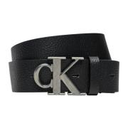 Klassieke leren riem met gespsluiting Calvin Klein Jeans , Black , Her...