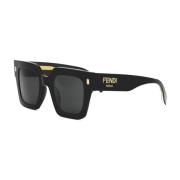 Stijlvolle Schoudertas in Ivoor Fendi , Black , Unisex