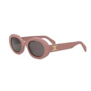 Elegante zonnebril voor stijlvolle look Celine , Pink , Unisex