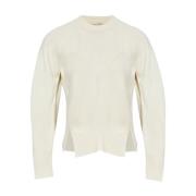 Witte Top Elegante Stijl Alexander McQueen , Beige , Dames