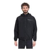 Wind Jackets Emporio Armani EA7 , Black , Heren