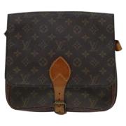 Pre-owned Canvas louis-vuitton-bags Louis Vuitton Vintage , Brown , Da...