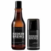 Redken Brews Men's Shampoo and Molding Paste Duo