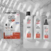 NIOXIN 3-Delig System 4 Reinigingsshampoo voor Gekleurd Gevorderd Dunn...