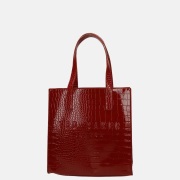 Ted Baker Reptcon shopper red