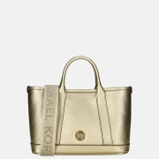 Michael Kors Luisa satchel handtas S pale gold