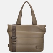 Zebra Trends Evie shopper taupe