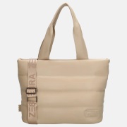 Zebra Trends Evie shopper licht taupe