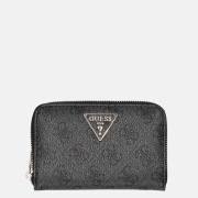 Guess Laurel SLG ziparound portemonnee M coal logo