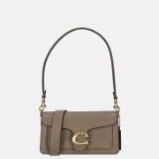 Coach Tabby schoudertas 20' langere band dark stone