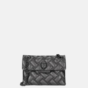 Kurt Geiger mini Kensington Drench crossbody tas gun metal