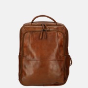 Bear Design rugzak 15 inch cognac