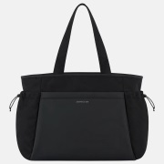 Kapten & Son Hellvi shopper/weekendtas all black