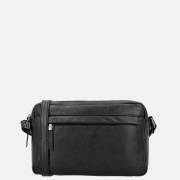 Hide & Stitches Porto schoudertas black
