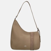 Charm London Mondmarte schoudertas taupe