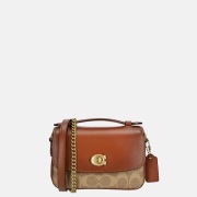 Coach Cassie crossbody tas tan rust