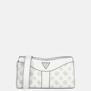 Guess Dorys crossbody tas white logo