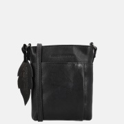 Hide & Stitches Earth inspire crossbody tas zwart