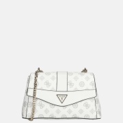 Guess Dorys crossbody tas white logo