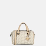 Michael Kors Grayson handtas S vanille